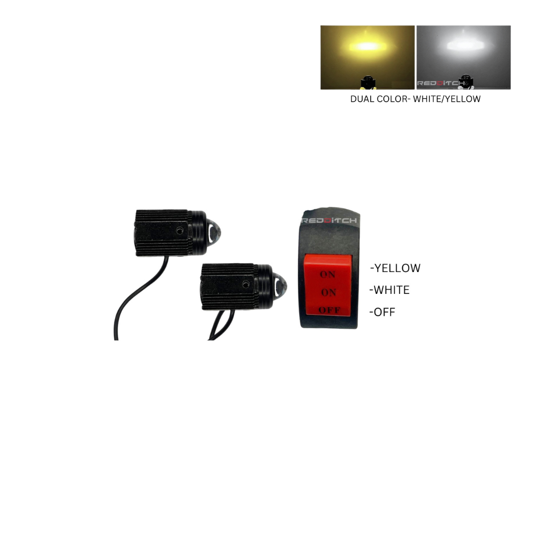 MOTO GENIUS U1 MINI DRIVE FOG LAMP SET OF 2