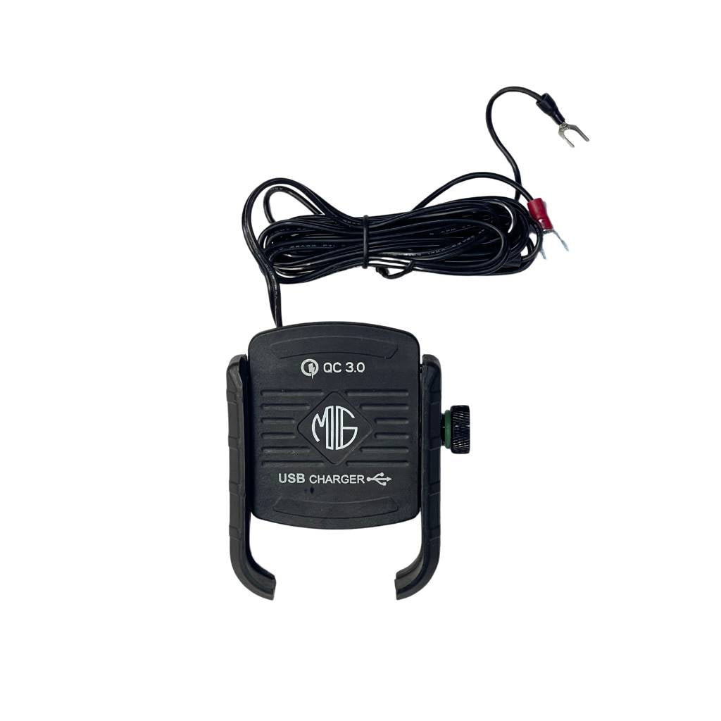 MOTO GENIUS M8 MOBILE HOLDER WITH FAST CHARGER