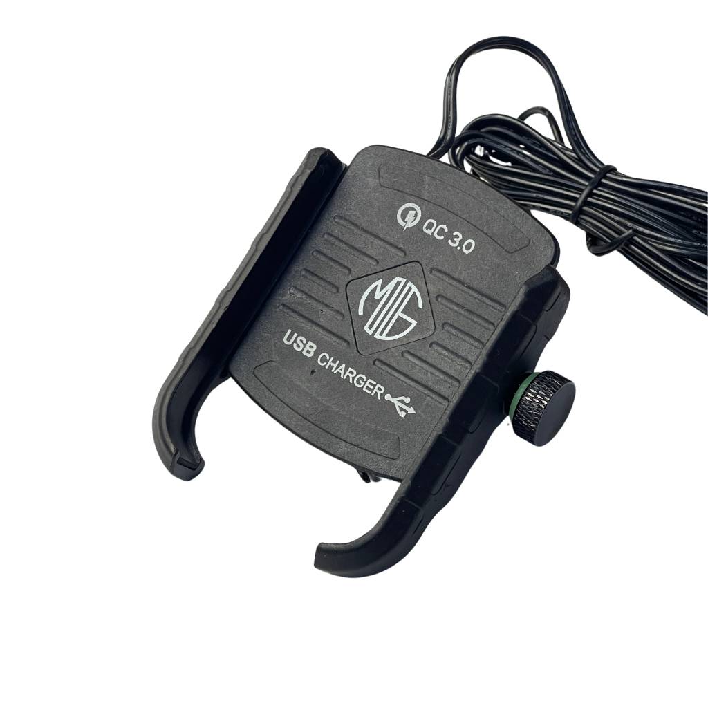 MOTO GENIUS M8 MOBILE HOLDER WITH FAST CHARGER
