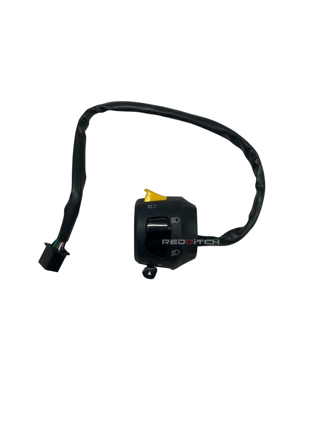 **ALT Text:** SWITCH MODULE LH (Part No: 580441/D) – High-quality left-hand switch module for reliable motorcycle control and functionality. Designed for durability and seamless operation. Available at the **best motor accessory shop in India**.