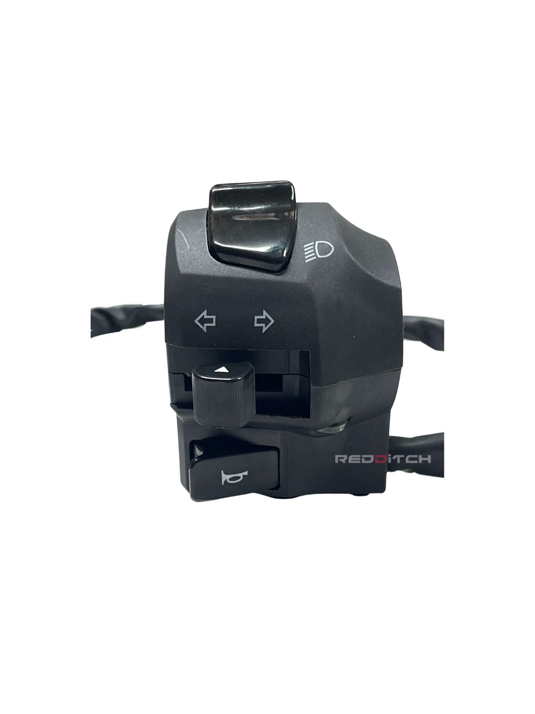 **ALT Text:** SWITCH MODULE LH (Part No: 580441/D) – High-quality left-hand switch module for reliable motorcycle control and functionality. Designed for durability and seamless operation. Available at the **best motor accessory shop in India**.