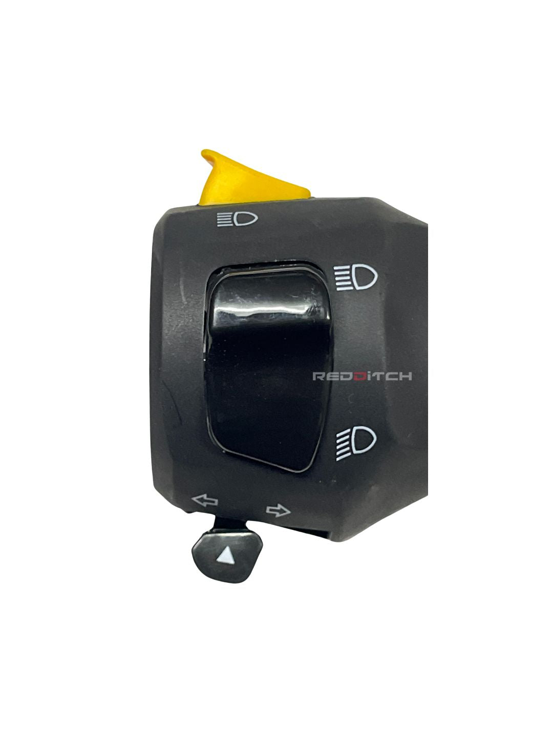 **ALT Text:** SWITCH MODULE LH (Part No: 580441/D) – High-quality left-hand switch module for reliable motorcycle control and functionality. Designed for durability and seamless operation. Available at the **best motor accessory shop in India**.