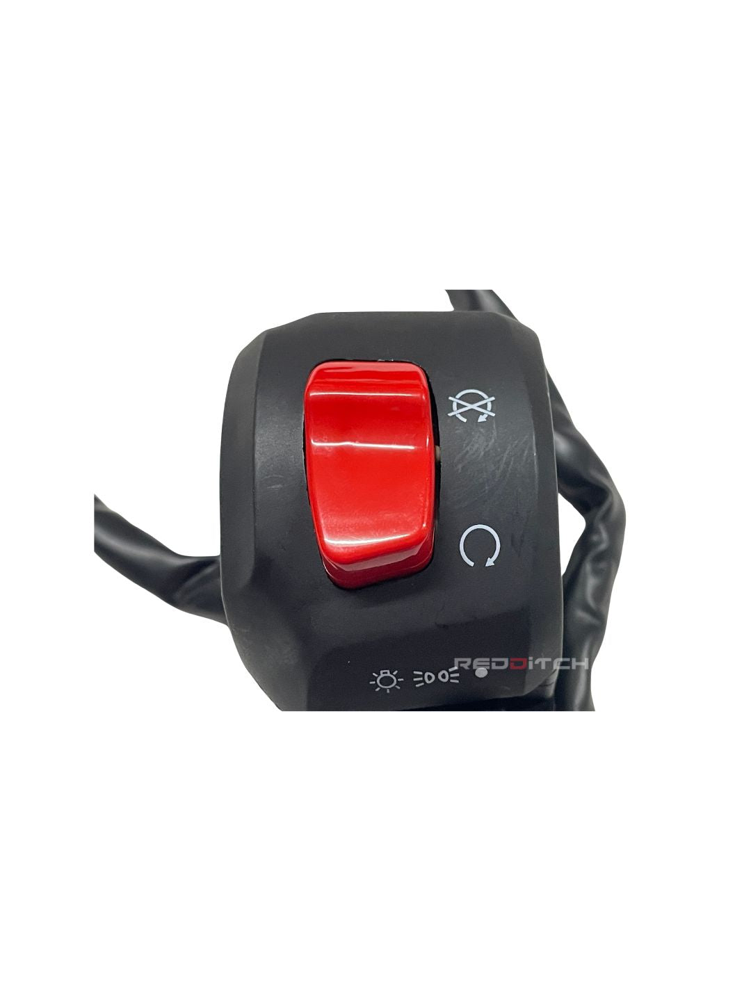 **ALT Text:** SWITCH MODULE RH (Part No: 146045/A) – High-quality right-hand switch module for precise motorcycle control and smooth functionality. Designed for durability and reliability. Available at the **best motor accessory shop in India**.