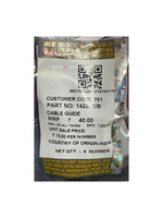 **ALT Text:** CABLE GUIDE (Part No: 142532/B) – Durable cable guide designed for secure and organized cable routing, ensuring smooth operation and longevity. Available at the **best motor accessory shop in India**.