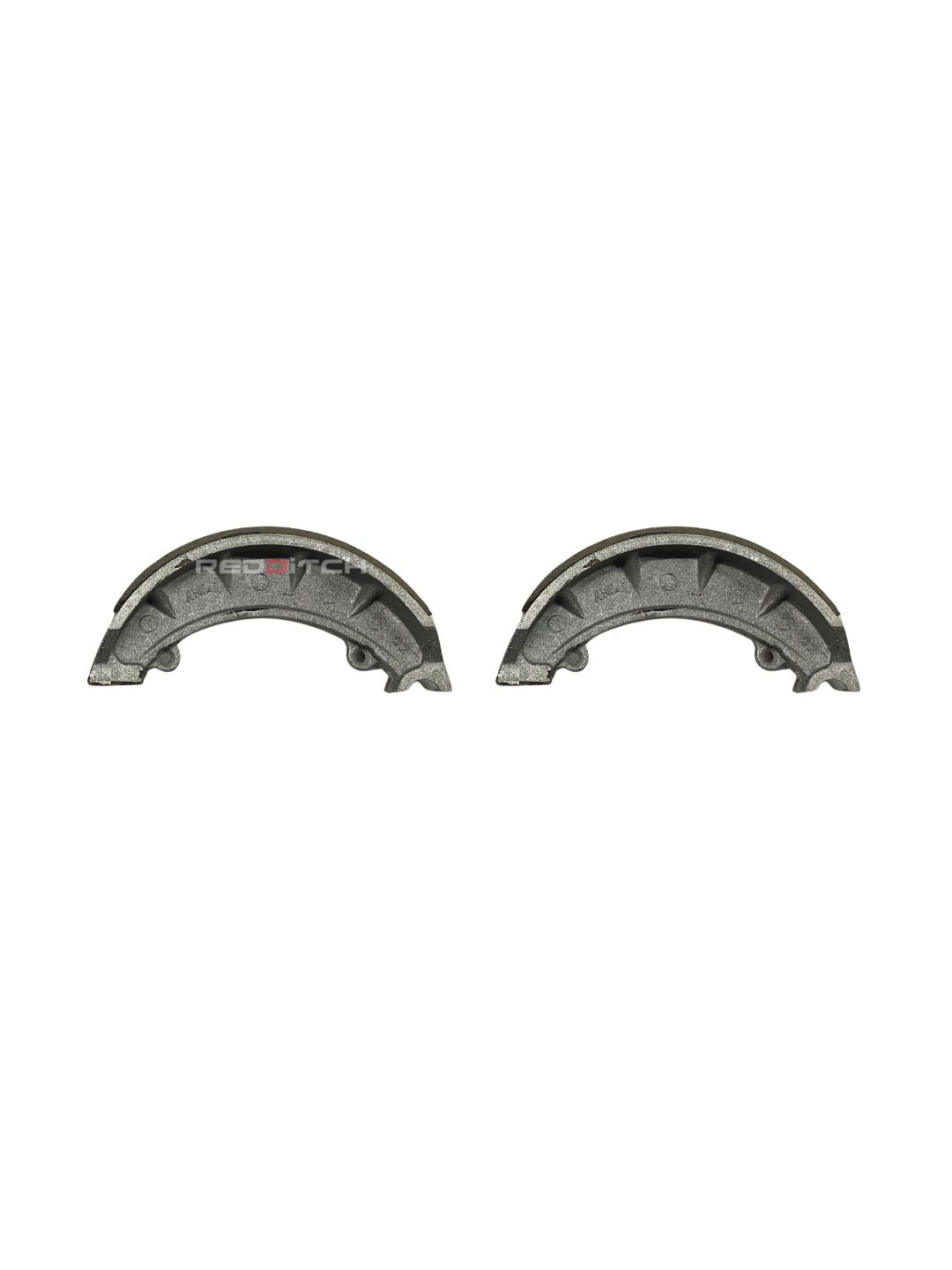 **ALT Text:** FRONT BRAKE SHOE ASSY (Part No: 584578/A) – High-performance front brake shoe assembly for superior braking efficiency and durability. Ensures reliable stopping power and safety. Available at the **best motor accessory shop in India**.