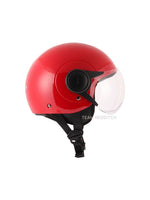 Vega Atom Half Face Helmet, a lightweight and stylish helmet offering excellent protection with a comfortable fit, designed for riders who prefer a half-face design for enhanced airflow and visibility.