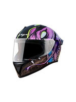 Vega Bolt Game Changer, a stylish and compact motorcycle helmet featuring bold graphics, advanced safety features, and superior comfort, perfect for daily rides and adventures
