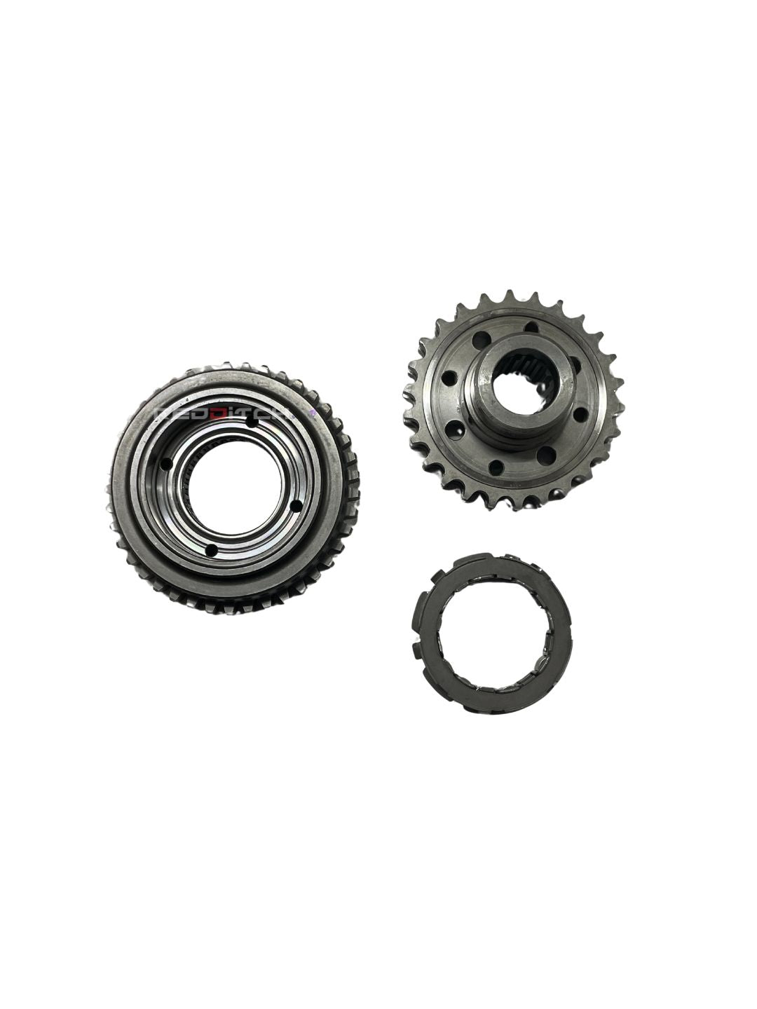 **ALT Text:** SPRAG CLUTCH GEAR SET ASSY (Part No: 592593/A) – High-performance clutch gear set assembly for smooth and efficient engine operation. Ensures durability and reliability. Available at the **best motor accessory shop in India**.