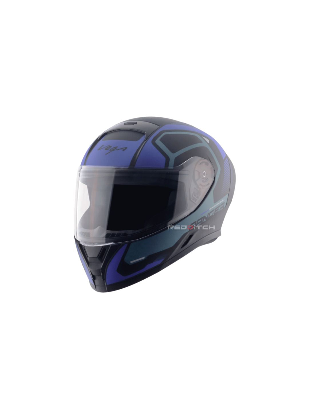 The VEGA Ranger DX Crew Dull Black with Matte Blue offers a sleek, stylish design combined with a comfortable fit. This helmet features durable construction, providing reliable protection with a modern look. Ideal for daily rides and long-distance journeys.