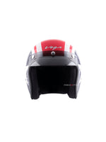 The VEGA Jet DX with Peak in Captain Red and Blue offers a bold and stylish design. This open-face helmet provides excellent visibility, comfort, and protection, making it ideal for city rides and short trips.