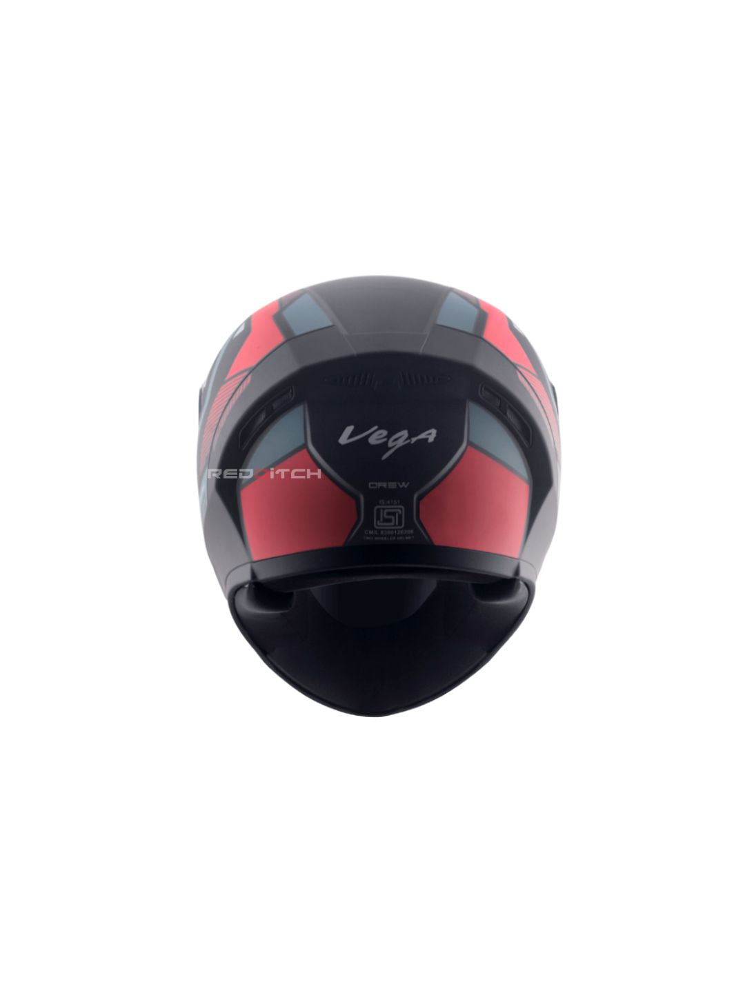 The VEGA Ranger DX Crew in Dull Black and Red combines a sleek, modern look with reliable safety. This helmet is designed for comfort and durability, making it a great choice for urban and long rides alike.