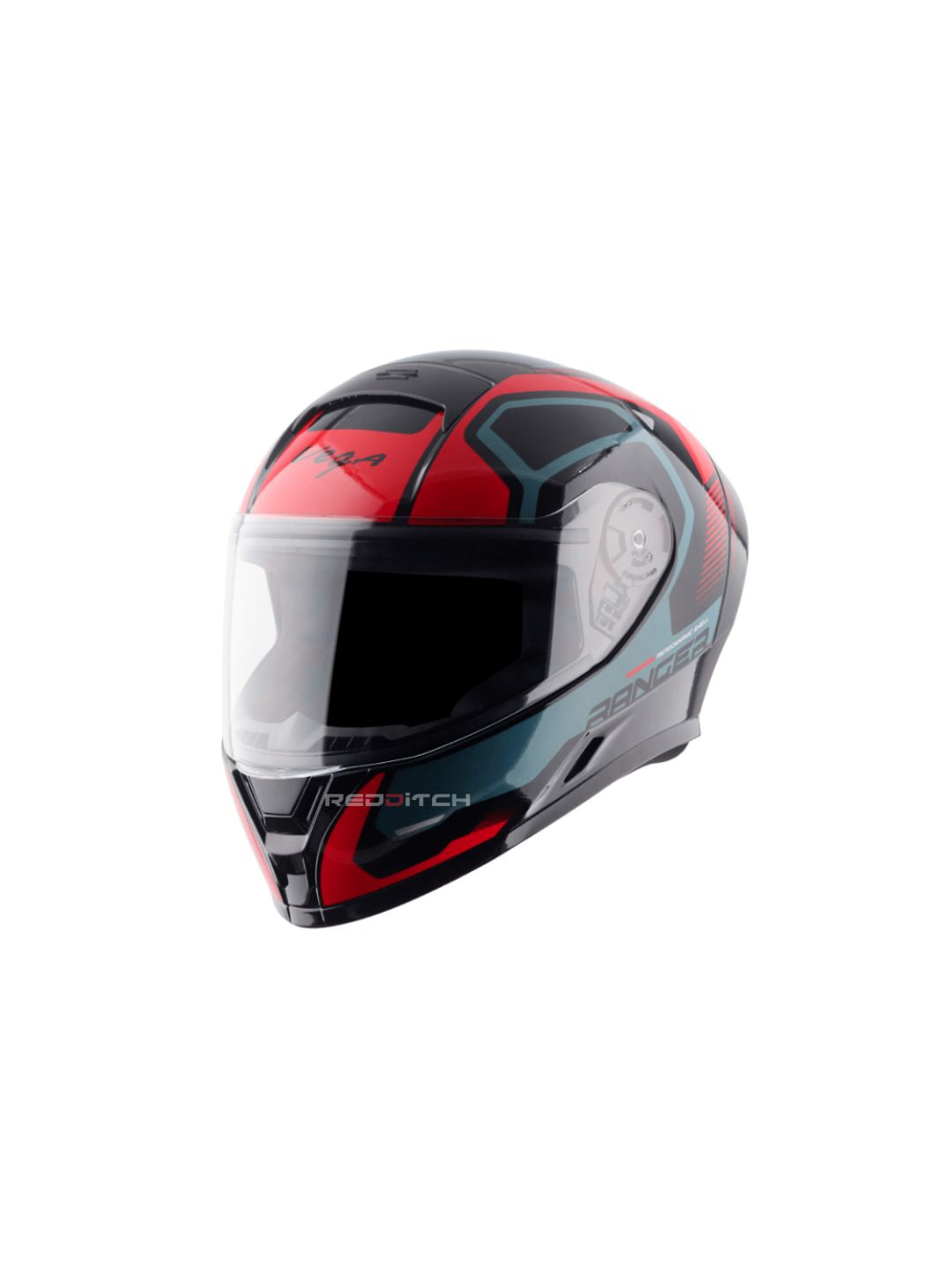 The VEGA Ranger DX Crew in Black and Red offers a stylish, aerodynamic design with enhanced comfort and protection. Perfect for everyday riders looking for a reliable helmet with a bold look.