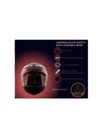 **Vega Bolt Macho Black/Orange** – A stylish and durable helmet designed for maximum safety and comfort. Featuring an aerodynamic shell, scratch-resistant visor, and superior ventilation, it ensures a smooth riding experience. Perfect for everyday riders seeking a blend of protection and style.