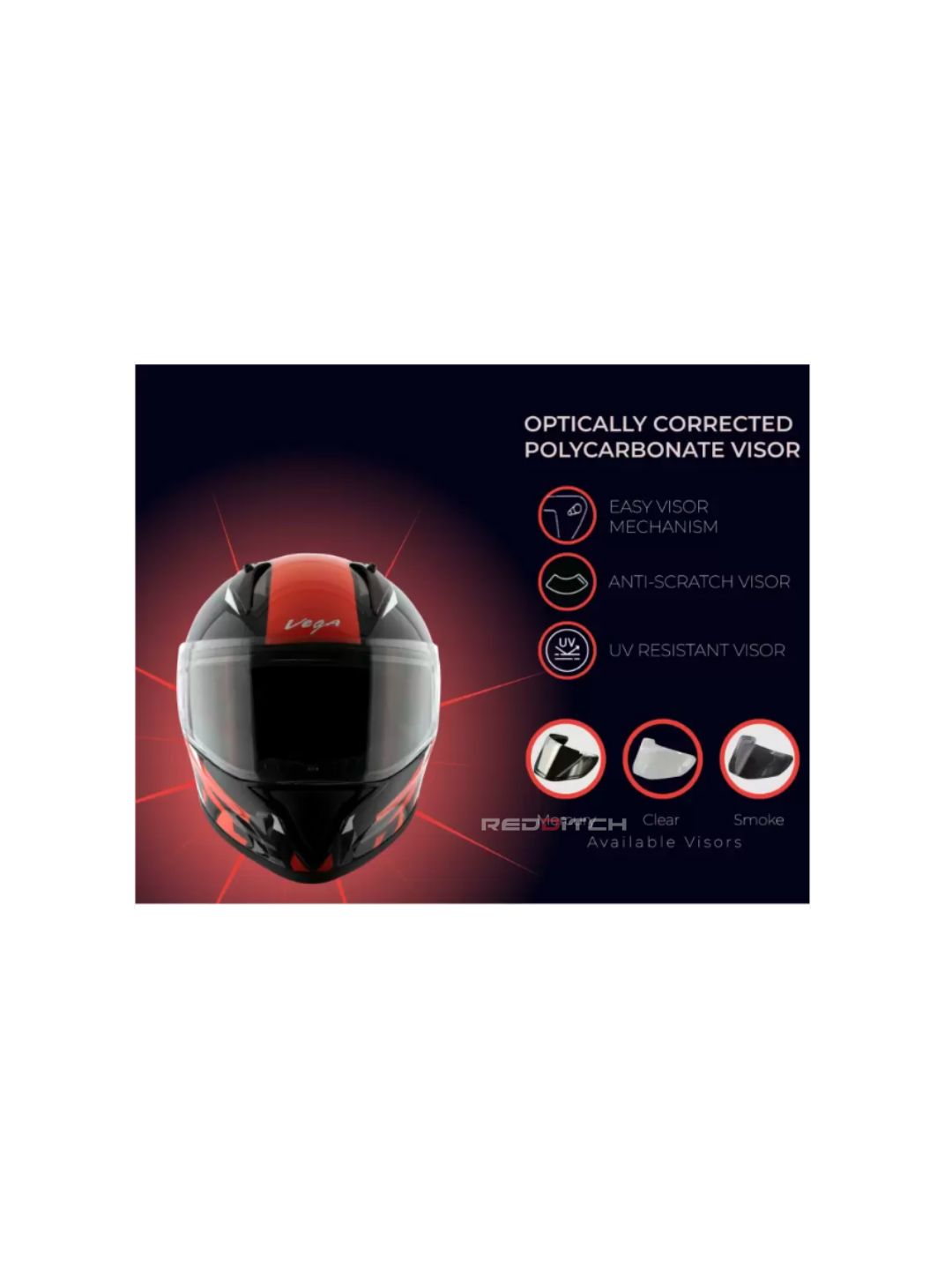 **Vega Bolt Macho Black/Orange** – A stylish and durable helmet designed for maximum safety and comfort. Featuring an aerodynamic shell, scratch-resistant visor, and superior ventilation, it ensures a smooth riding experience. Perfect for everyday riders seeking a blend of protection and style.