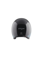 **Vega Jet DX Urban W/Visor Matte Black M. Blue** – A retro-style open-face helmet with a sleek matte black and blue finish. It features a high-impact shell, a wide visor for clear vision, and a comfortable interior for long rides. Ideal for urban riders who prioritize style and safety.