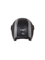 **Vega Jet DX Old School W/Visor Dull Black Silver** – A classic open-face helmet with a vintage touch. Designed with a durable high-impact shell, it offers a stylish dull black and silver finish, a wide visor for clear vision, and a comfortable fit for everyday riding.