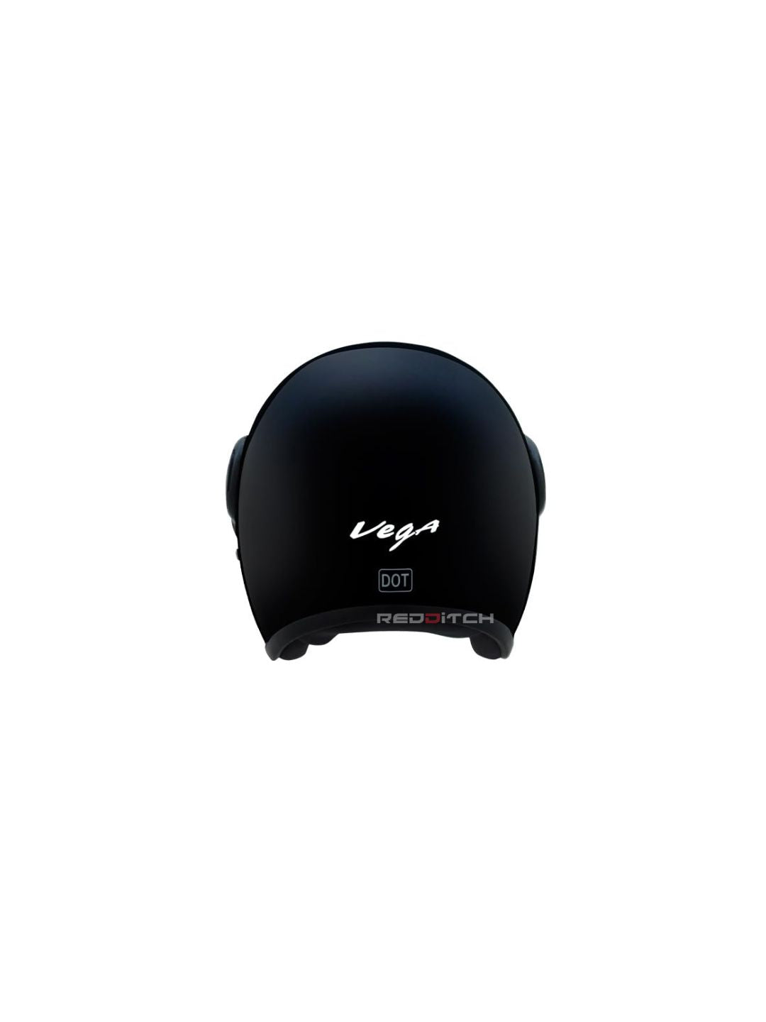 **Vega Jet DX W/Visor Black** – A stylish open-face helmet with a clear visor for enhanced visibility. Offers a sturdy build, comfortable fit, and classic black finish for a sleek look.