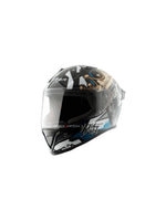 **Vega Bolt DX Crown Men Black M Blue** – A rugged full-face helmet with a bold black and blue design. Ensures superior protection, comfort, and aerodynamic styling for an enhanced riding experience.