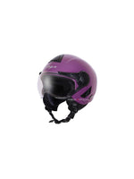 **Vega Verve DX Helmet Purple** – A lightweight and stylish open-face helmet designed for comfort and safety. Perfect for daily rides with a sleek purple finish.