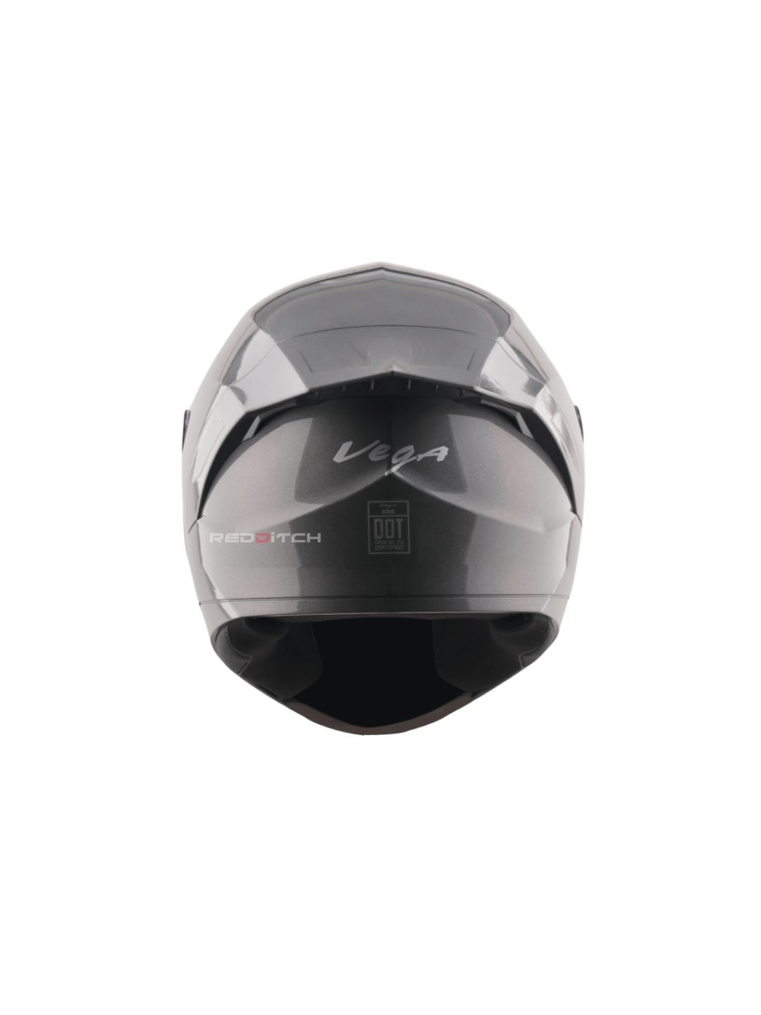 Vega Sonic DX Solid Athena Grey Helmet provides a sleek design with reliable safety and comfort for everyday rides.
