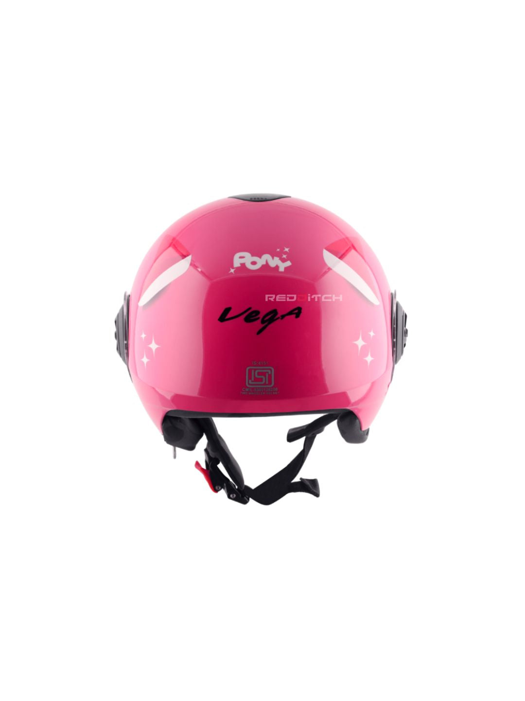 The Vega CHAP DX Pony Pink White helmet offers a chic and stylish design with a lightweight build for maximum comfort. Its pink and white finish makes it a trendy choice, while ensuring reliable safety for everyday rides.