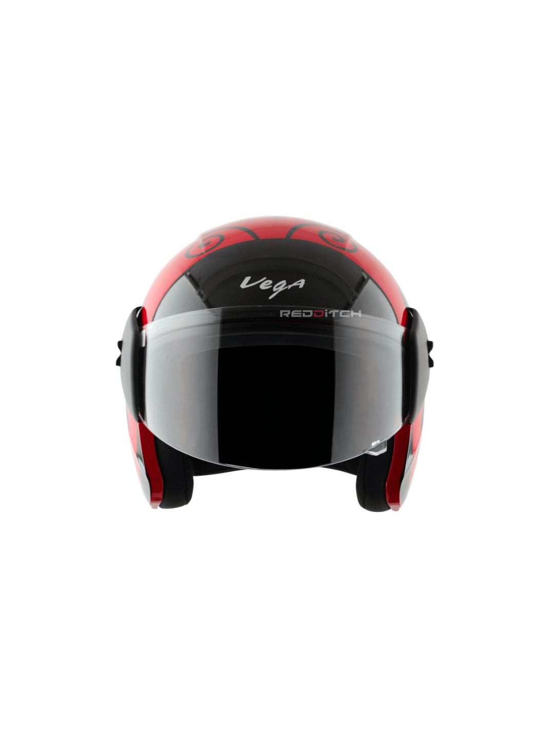 The Vega Buds O/F Beetle Red Black helmet combines vibrant style with optimal comfort. Its open-face design ensures breathability, while the sturdy shell offers reliable protection. Perfect for urban riders seeking a lightweight and trendy helmet.