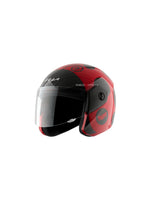 The Vega Buds O/F Beetle Red Black helmet combines vibrant style with optimal comfort. Its open-face design ensures breathability, while the sturdy shell offers reliable protection. Perfect for urban riders seeking a lightweight and trendy helmet.