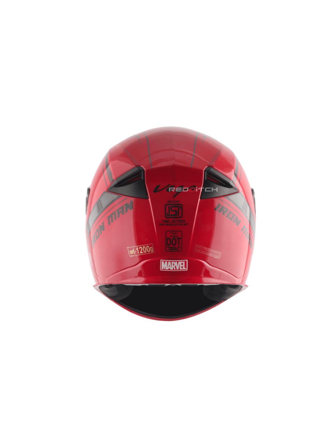 The Vega Ryker DX DV Marvel Iron Man helmet brings superhero flair to your rides. Featuring a dynamic Iron Man design, it offers double-visor functionality, superior ventilation, and a durable build for safety and style. A must-have for Marvel fans on the move!