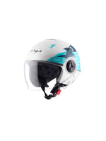 The Vega Chap DX Shark helmet combines safety with bold design. Its aerodynamic shell, efficient ventilation, and lightweight build ensure a comfortable and secure ride. The striking shark-inspired design adds a touch of uniqueness to your gear.