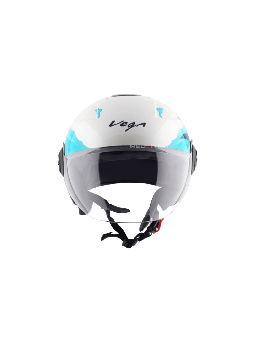 The Vega Chap DX Shark helmet combines safety with bold design. Its aerodynamic shell, efficient ventilation, and lightweight build ensure a comfortable and secure ride. The striking shark-inspired design adds a touch of uniqueness to your gear.