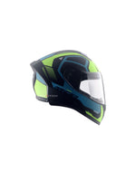 Vega Ranger DX Crew Black Neon Yellow Helmet offers a stylish design with durable protection for a safe and comfortable ride.