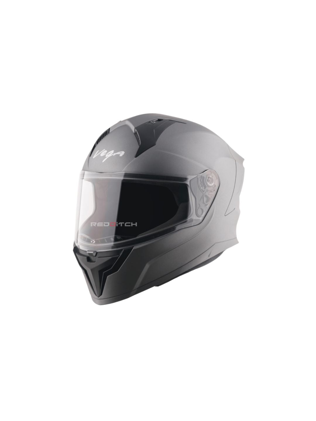 Vega Sonic DX Solid Dull Athena Grey Helmet combines sleek design with reliable safety and comfort for everyday rides.