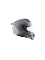 Vega Sonic DX Solid Athena Grey Helmet provides a sleek design with reliable safety and comfort for everyday rides.