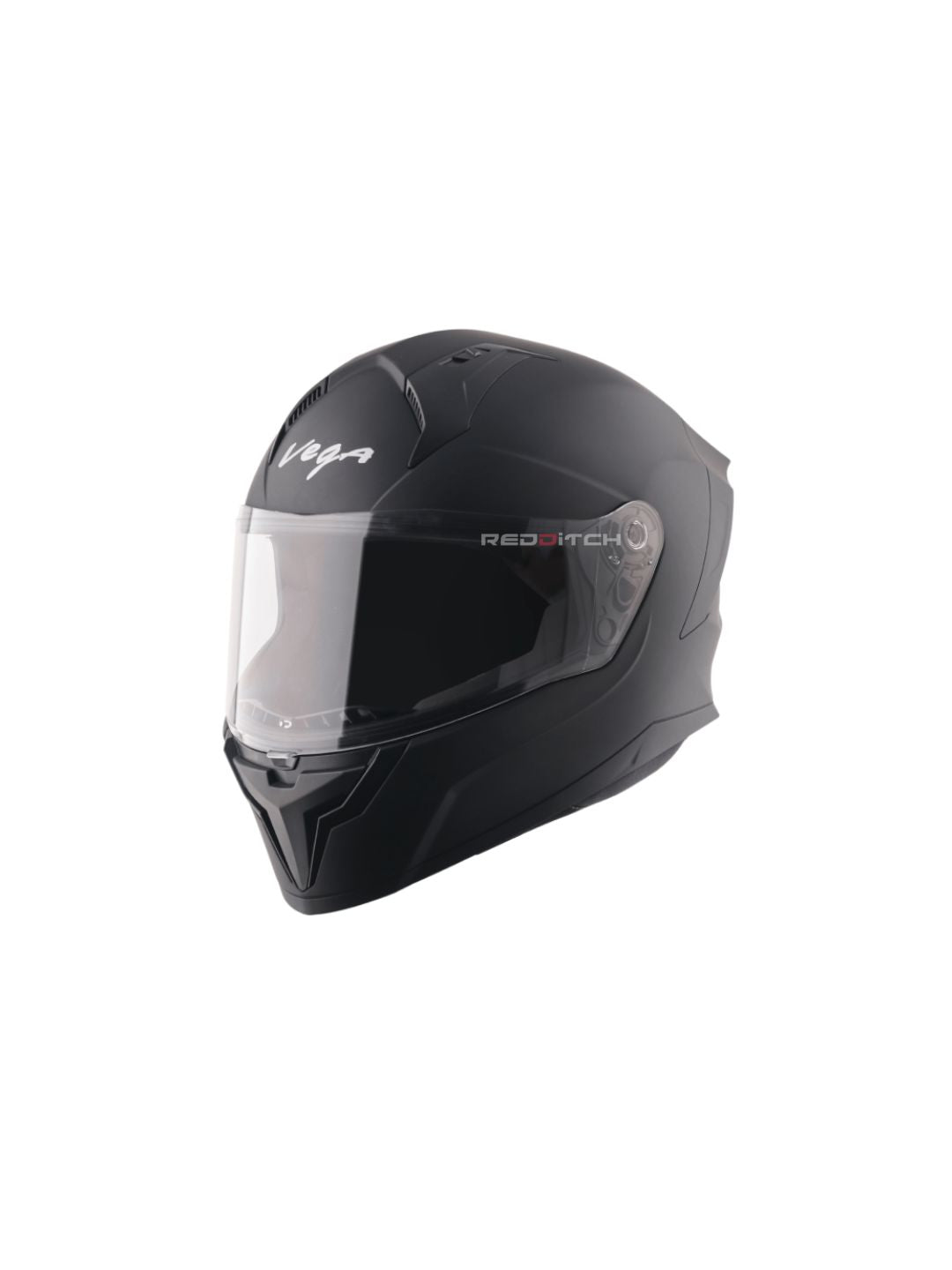 Vega Dull Black Helmet Vega Bolt Dull Black Helmet