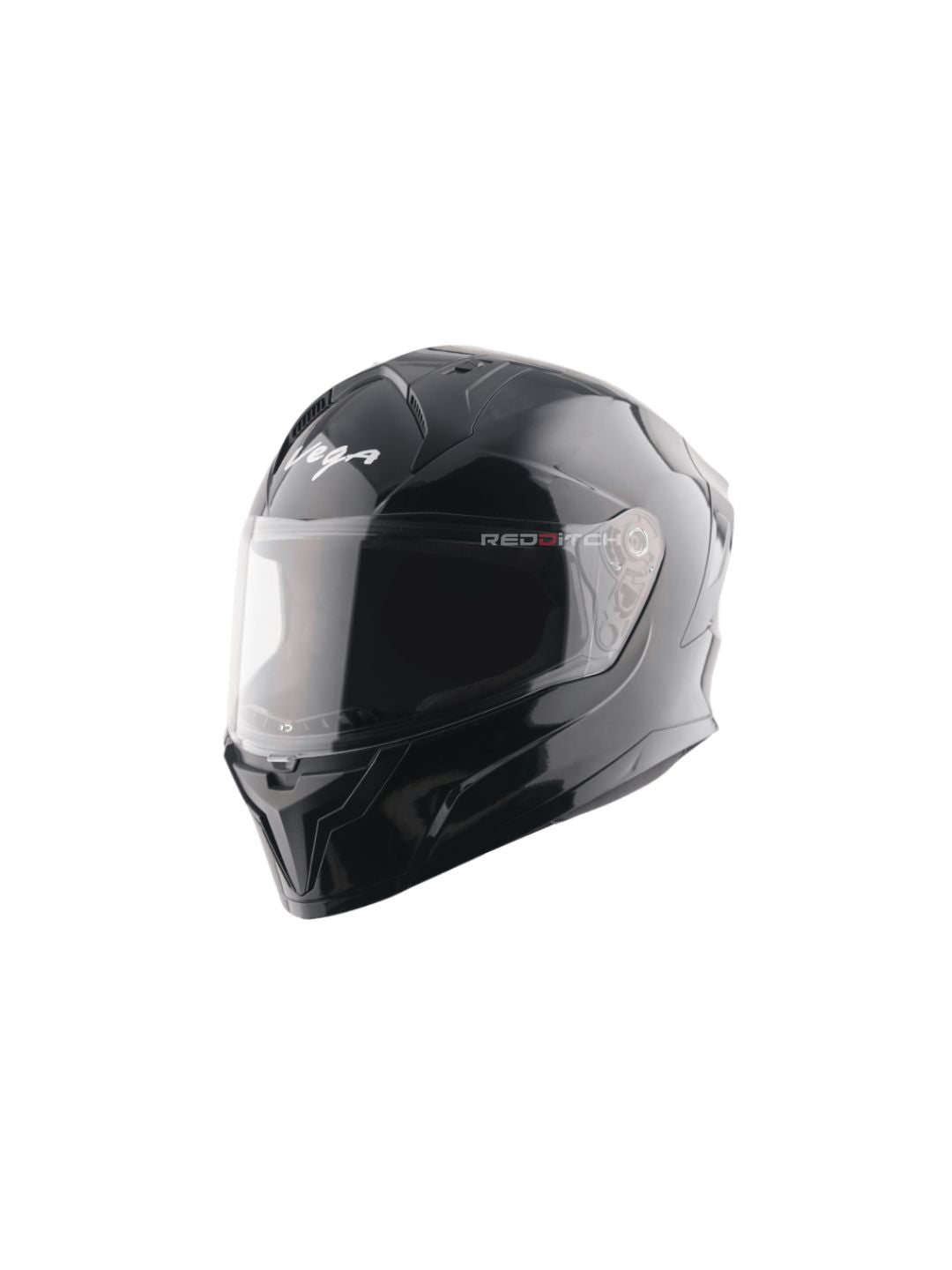 Vega Sonic TF Black Helmet offers a stylish design with durable protection and a comfortable fit for daily rides.