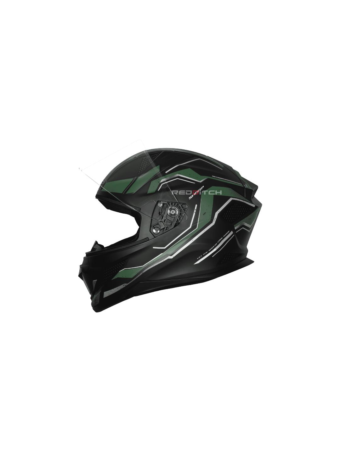 Steelbird SBH 25 Sharp Spirit Glossy Black/Green Helmet combines safety with a sleek design, offering comfort and durability for riders.