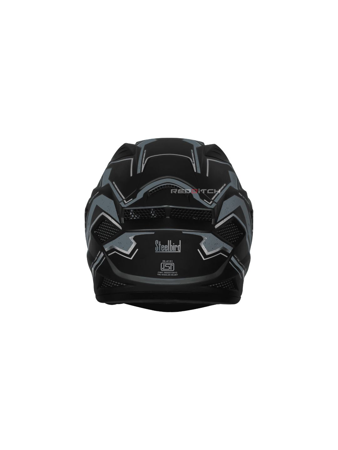 Steelbird SBH 25 Sharp Spirit Glossy Black/Grey Helmet combines safety with a sleek design, offering comfort and durability for riders.