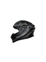 Steelbird SBH 25 Sharp Spirit Glossy Black/Grey Helmet combines safety with a sleek design, offering comfort and durability for riders.