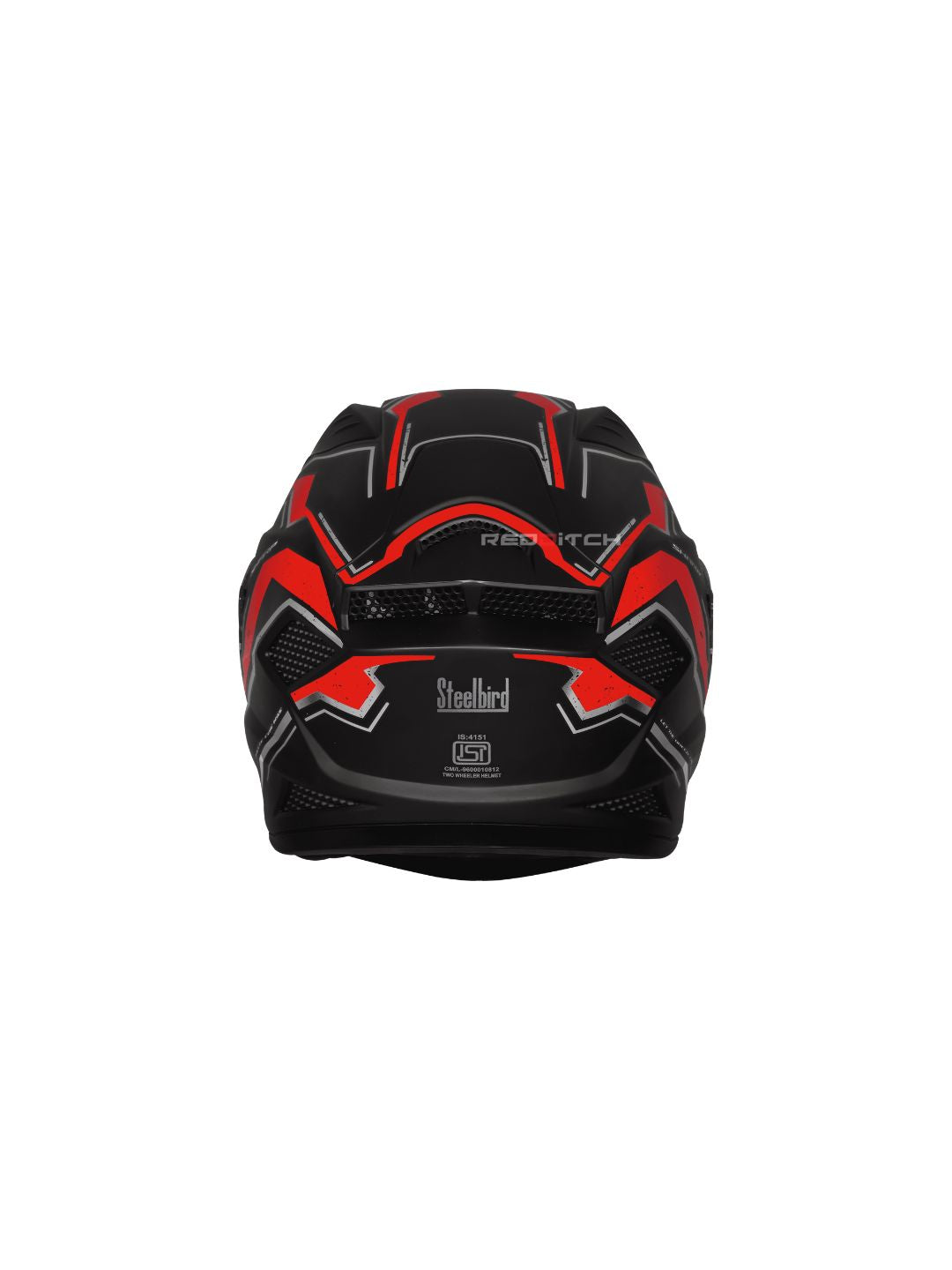 Steelbird SBH 25 Sharp Spirit Glossy Black/Red Helmet combines safety with a sleek design, offering comfort and durability for riders.