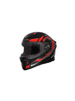 Steelbird SBH 25 Sharp Spirit Glossy Black/Red Helmet combines safety with a sleek design, offering comfort and durability for riders.