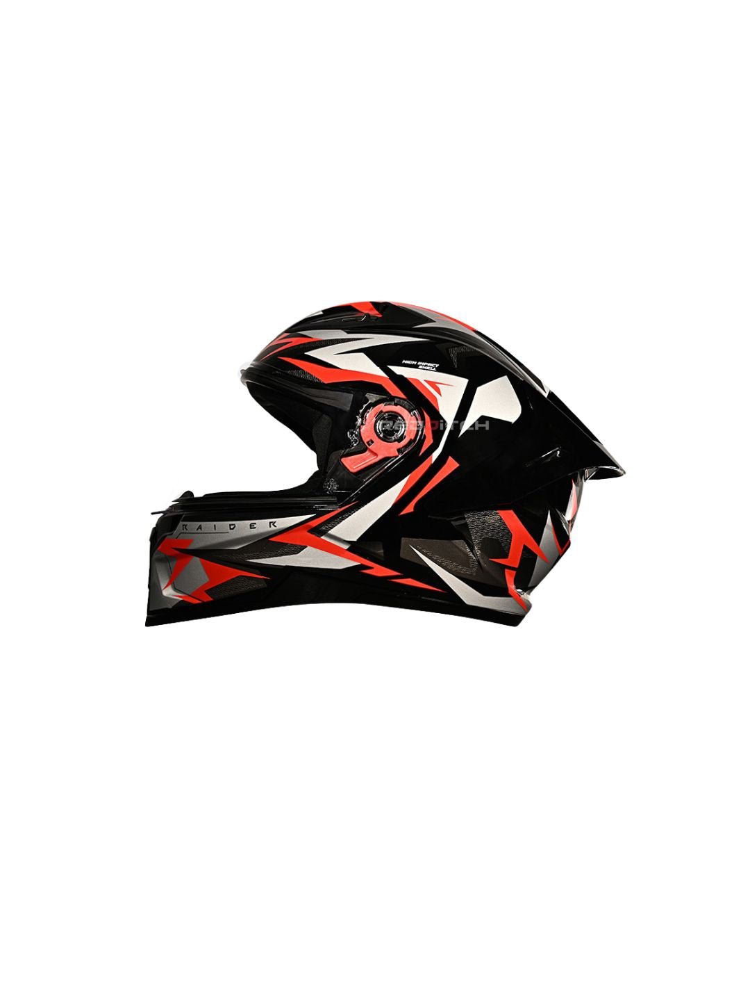 The Studds Raider Super D1 Black N2 Red helmet combines a stylish design with high safety standards, ensuring a comfortable and secure ride.