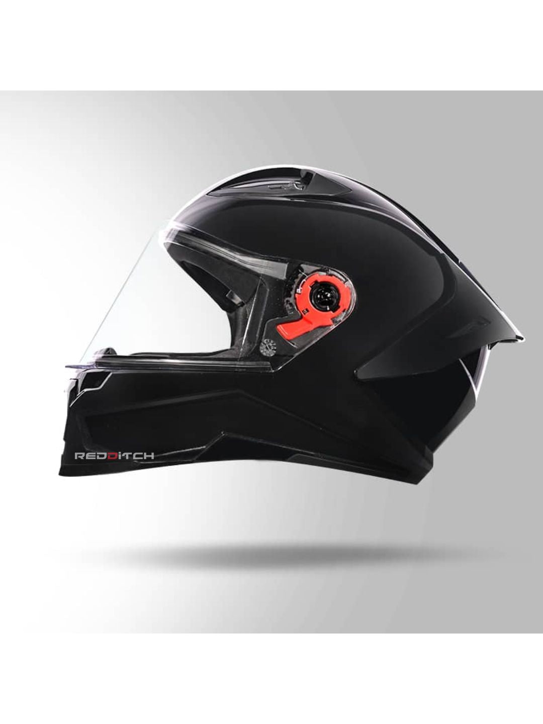 STUDDS RAIDER SUPER ( WITH SPOILER ) GLOSSY BLACK