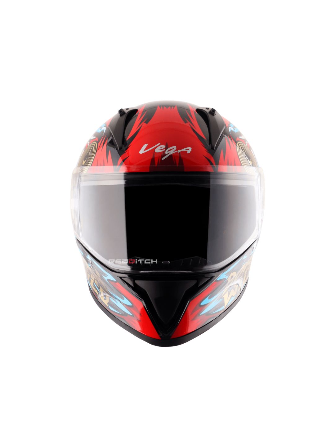 Vega Bolt Wild, a stylish and compact motorcycle helmet featuring bold graphics, durable construction, and advanced safety features for optimal protection and comfort