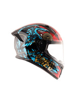 Vega Bolt Wild, a stylish and compact motorcycle helmet featuring bold graphics, durable construction, and advanced safety features for optimal protection and comfort