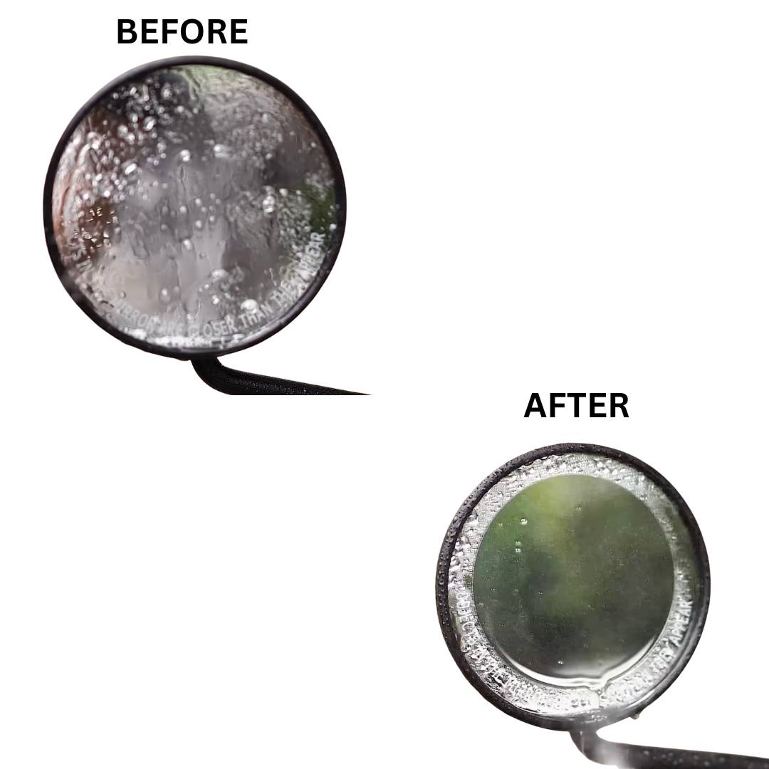 ANTI RAIN MIRROR FILM (CAR/BIKE) 1 PAIR