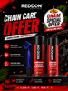 CHAIN LUBE + CLEANER + BRUSH
