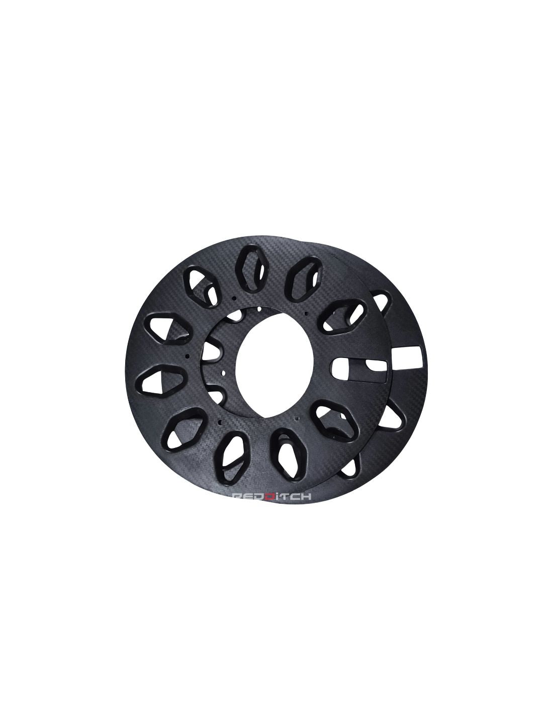 Ducati Pro Petal Disk Brake - 17-inch, stylish, petal-shaped design for show purposes, enhancing the look of modern motorcycles with a sleek and aggressive finish.