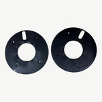 Full Pro Petal Disk Brake - 17-inch, stylish, petal-shaped design for show purposes, enhancing the look of modern motorcycles with a sleek and aggressive finish.