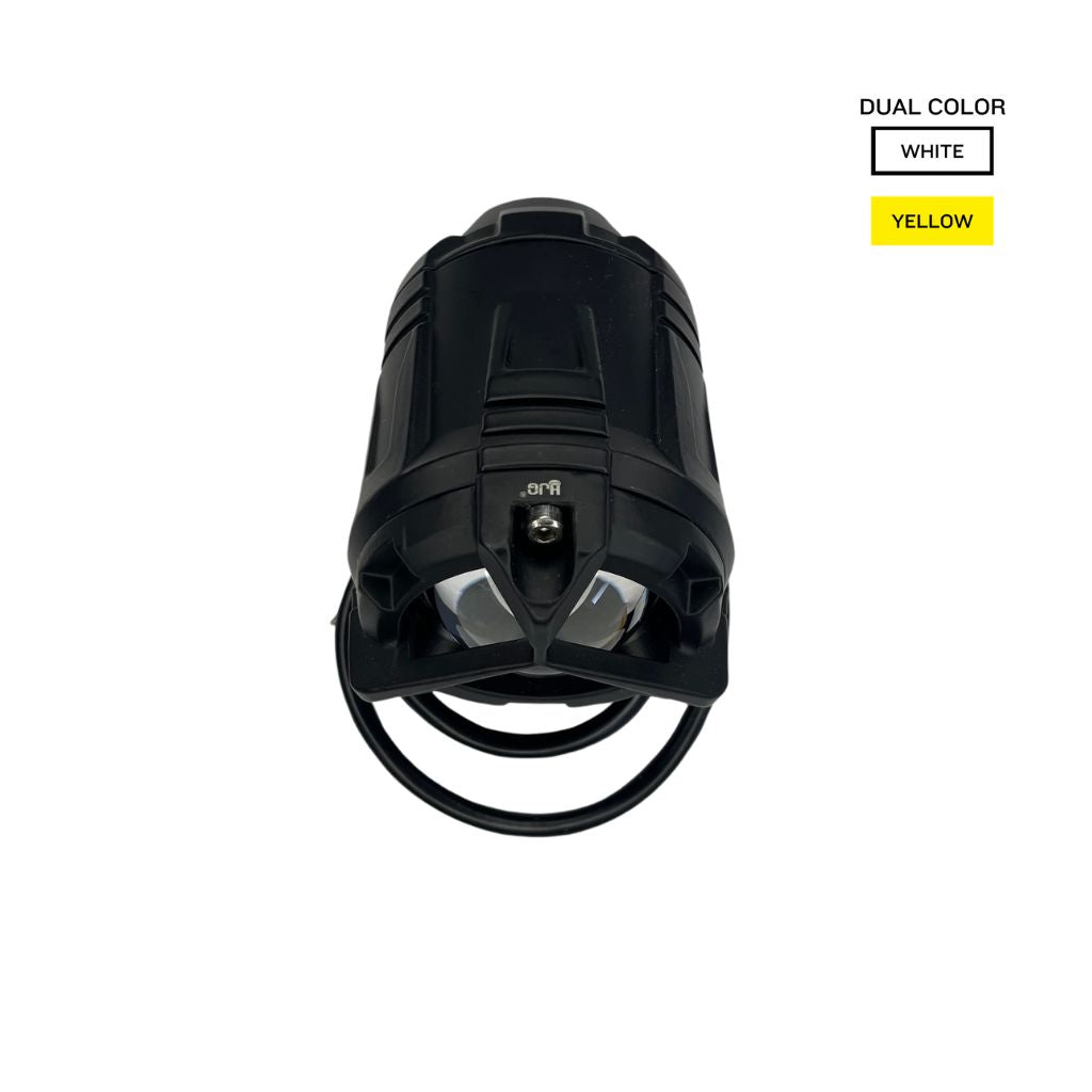 HJG HELICOPTER DUAL FOG LAMP (WHITE/YELLOW) - Team Redditch