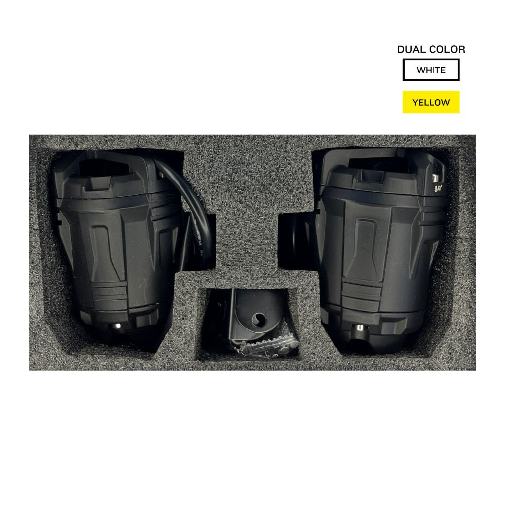 HJG HELICOPTER DUAL FOG LAMP (WHITE/YELLOW) - Team Redditch